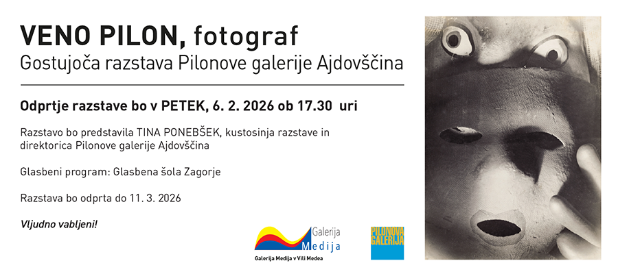 Razstava Veno Pilon banner
