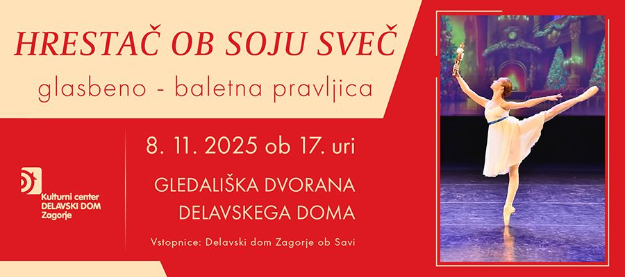 HRESTAČ OB SOJU SVEČ - baletna pravljica