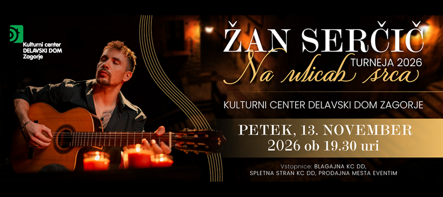 Koncert ŽAN SERČIČ