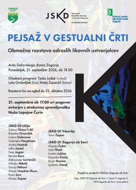 Pejsaz v gestualni črti