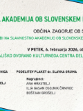 SLAVNOSTNA AKADEMIJA OB SLOVENSKEM KULTURNEM PRAZNIKU